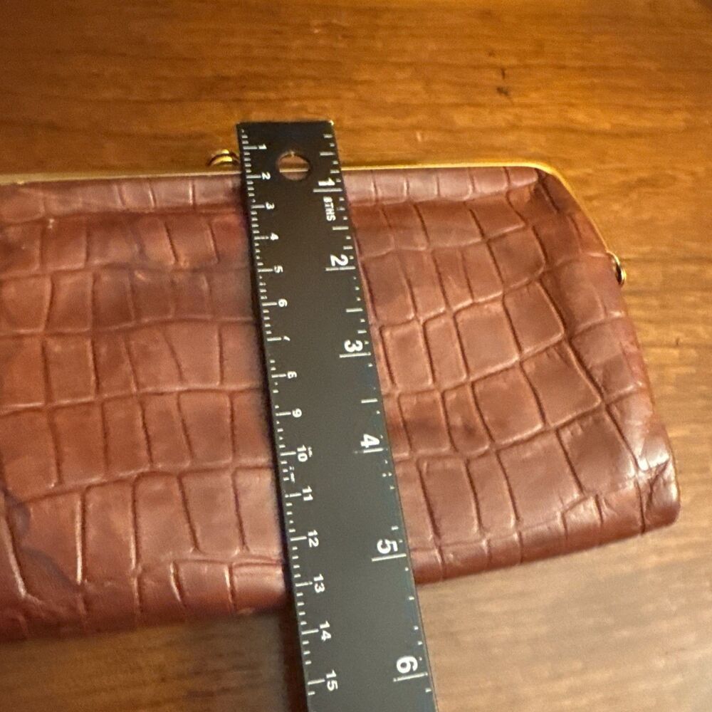 Hobo International Lauren Clutch Wallet Gold - Picture 10 of 10